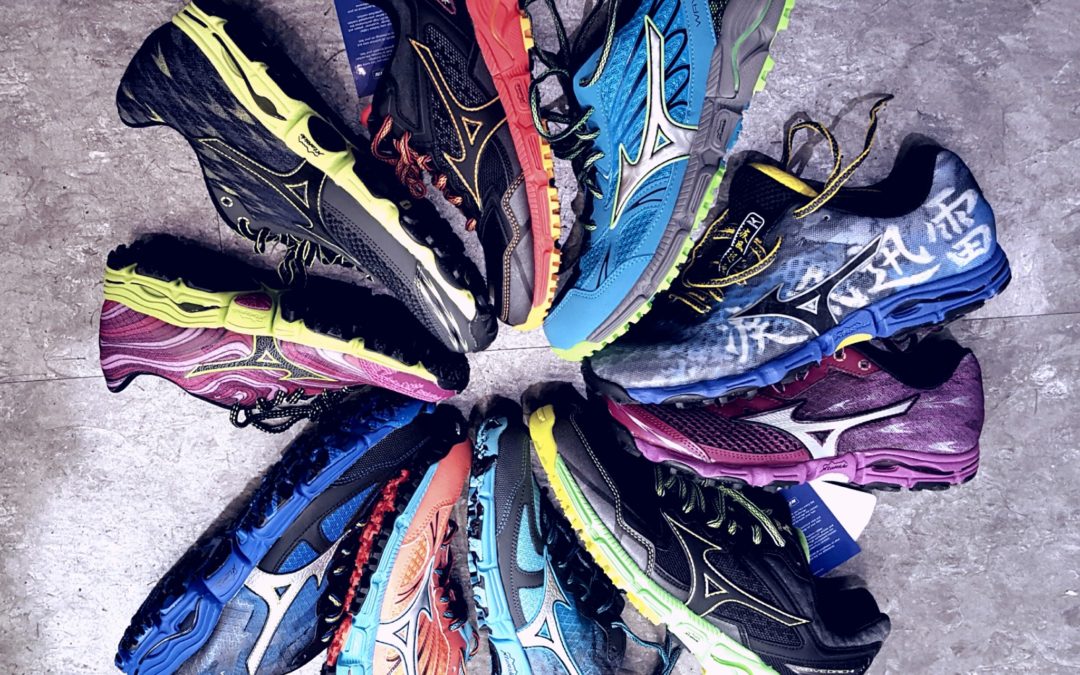 Mizuno gir bort løpesko