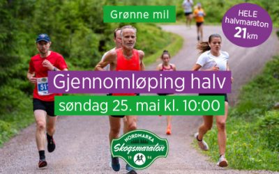 Gjennomløping av HELE halvmaratonløypa!